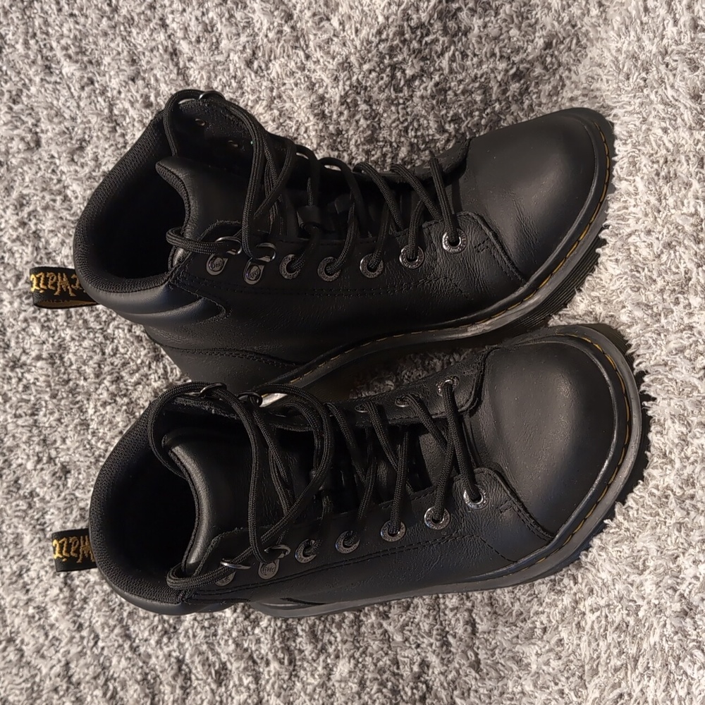 Dr Martens Faira sz. 7 Black boots - like new!